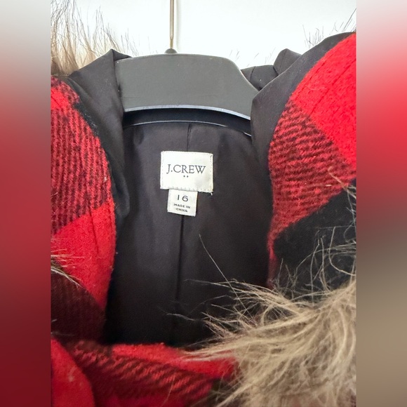 J.Crew Factory Vail Parka in Buffalo Check - Picture 6 of 9